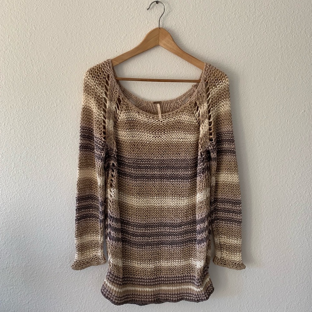 Free people knit pullover